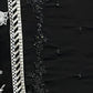 Rajwada Black Georgette Embroidered Semi-Stitched Kurta Set For Women