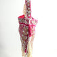 Rajwada Pink Velvet Embellished Potli For Women