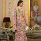 Rajwada Multicolor Printed Georgette Ready To Wear Saree For Women