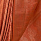 Rajwada Orange Silk Blend Woven Saree With Unstitched Blouse For Women