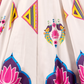 Rajwada White Silk Blend Printed Semi-Stitched Lehenga For Women