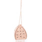 Rajwada Peach Pearl and Stone Embellished Clutch for Women