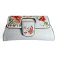 Rajwada White PU Embroidered Clutch For Women