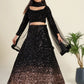 Rajwada - Black Sequins Lehenga