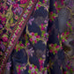Rajwada Navy Blue Organza Woven Saree With Unstitched Blouse For Women
