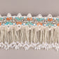 Rajwada Women White Beads Waist Belt
