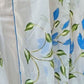 Rajwada White Georgette Printed Saree With Unstitched Blouse For Women