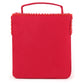 Rajwada Women Red Beaded Clutch Bag With Tassels
