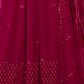 Rajwada Women Classy Pink Georgette Stitched Salwar Suit
