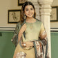 Rajwada Multicolor Silk Blend Printed Stitched Kurta Set For Women