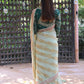 Rajwada Light Green Woven Soft Silk Saree with Unstitched Blouse for Women