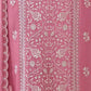 Rajwada Pink Chinon Embroidered Semi-Stitched Kurta Set For Women