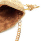 Rajwada Women Golden Bright Potli Bag