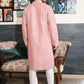 Rajwada Multi Printed Cotton Traditional Kurta Set For Men