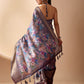 Rajwada Multicolor Silk Blend Printed Saree For Women