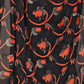 Rajwada Black Georgette Printed Saree For Women
