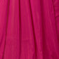 Rajwada Pink Georgette Solid Saree For Women