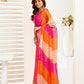 Rajwada Multicolour Cotton Linen Zari Work Saree For Women