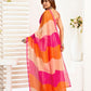 Rajwada Multicolour Cotton Linen Zari Work Saree For Women