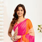 Rajwada Multicolour Cotton Linen Zari Work Saree For Women