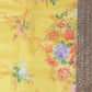 Rajwada Yellow Organza Printed Semi-Stitched lehenga For Women