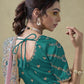 Rajwada Pink Georgette Embroidered Elegant Saree For Women