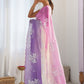 Rajwada Multicolor Silk Blend Embellished Saree For Women