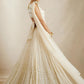 Rajwada Off White Georgette Embellished Semi-Stitched lehenga For Women