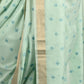 Blue Viscose Woven Saree With Unstitched Blouse