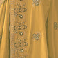 Rajwada Yellow Georgette Embroidered Elegant Saree For Women