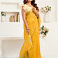 Rajwada Yellow Cotton Linen Zari Work Saree For Women