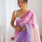 Rajwada Multicolor Silk Blend Embellished Saree For Women