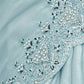 Rajwada Sea Green Silk Blend Embellished Elegant Saree For Women