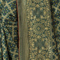 Rajwada Dark Green Silk Blend Embellished Saree For Women