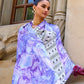 Rajwada White Satin Printed Saree With Unstitched Blouse For Women