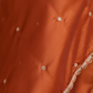 Rajwada Rust Silk Blend Embroidered Saree For Women