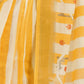Rajwada Yellow Cotton Linen Zari Work Saree For Women
