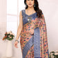 Rajwada Multicolor Georgette Printed Saree For Women