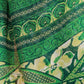 Rajwada Green Silk Blend Printed Saree For Women