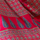 Rajwada Pink Silk Blend Printed Elegant Saree For Women