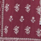 Rajwada Mauve Chiffon Embroidered Semi Stitched Kurta Set For Women