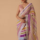 Rajwada Multicolor Printed Georgette Saree with Unstitched Blouse for Women