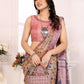 Rajwada Multicolor Georgette Printed Saree For Women