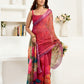 Rajwada Multicolour Cotton Linen Zari Work Saree For Women