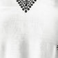Rajwada White Viscose chanderi Embroidered Stitched Kurta Set For Women