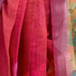 Rajwada Multicolour Cotton Linen Zari Work Saree For Women