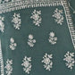 Rajwada Green Chiffon Embroidered Semi Stitched Kurta Set For Women