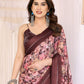Rajwada Multicolor Georgette Printed Saree For Women