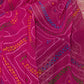 Rajwada Pink Georgette Printed Saree For Women