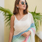 Rajwada Multi-Colour Cotton Blend Printed Saree For Women